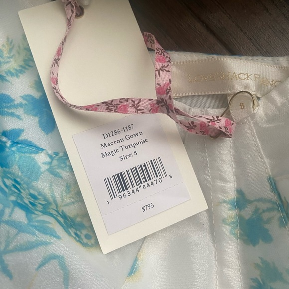 NEW LoveShackFancy Macron dress, revolve floral organza size 8 - Picture 5 of 8